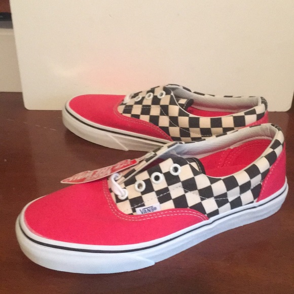 vans authentic chex skate shoe